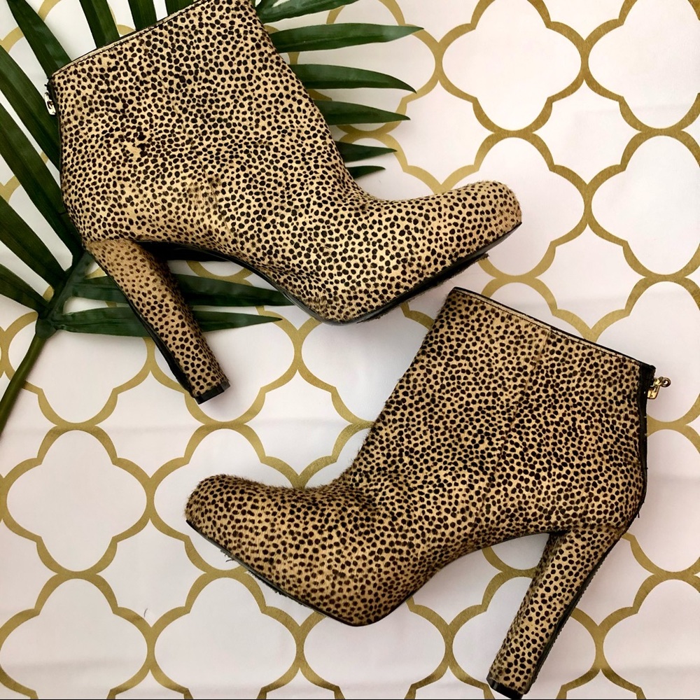 Cheetah Print Juicy Couture Booties